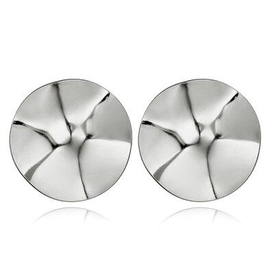 

Fashionable Personality Punk Round Stud Earrings for Women Irregular Geometric Earrings