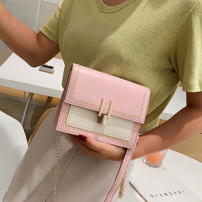 

Ins net red foreign womens bag 2019 new fashion chain bag summer small fresh wild gas Messenger bag