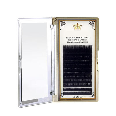 

12rowsBox Mink False Eyelash Extension Natural Soft Individual Eyelashes