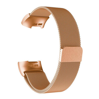 

Magnetic Milanese Stainless Steel Watch Band Strap for Fitbit Charge 3