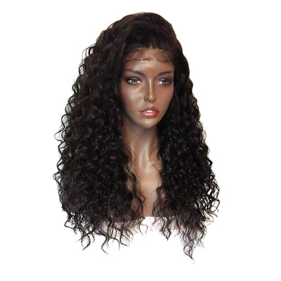 

Fluffy Curly Long Lace Frontal Synthetic Wig