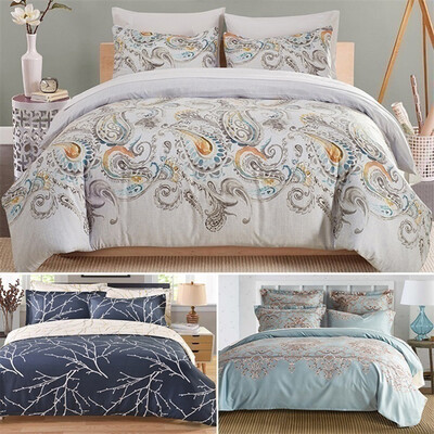 

SingleDoubleKing UKUS Size Modern Duvet Cover Set with Pillow Case Quilt Covers Bedding Set