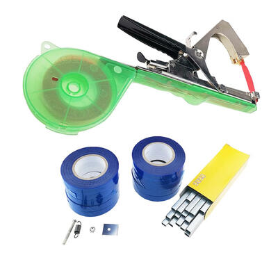 

Tying Machine Garden Plant Tapetool Tapener with 10 Rolls Tape Set for Vege