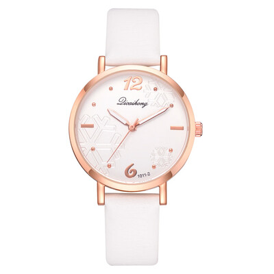 

Korean fashion casual ladies watch ebay new simple snowflake mirror quartz watch