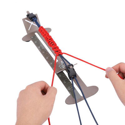 

Greensen Paracord Bracelet Kit&Jig Set Adjustable Steel Frame with Hanks Free Buckles