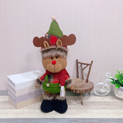 

Tailored Christmas Ornament Cute Stretchable Telescopic Doll Christmas Dolls Gift