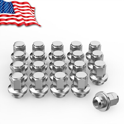 

20 Chrome 14x15 Mag Lug Nuts w Washer fits Toyota Sequoia Tundra Land Cruiser
