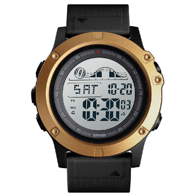 

SKMEI 1476 Man Digital Watch Waterproof Chronograph Alarm Date Week Display 5ATM Male Wristwatch
