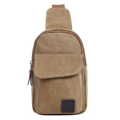 

Men Crossbody Bags Canvas One Shoulder Backpack Oblique Chest Pack Fashion Bag