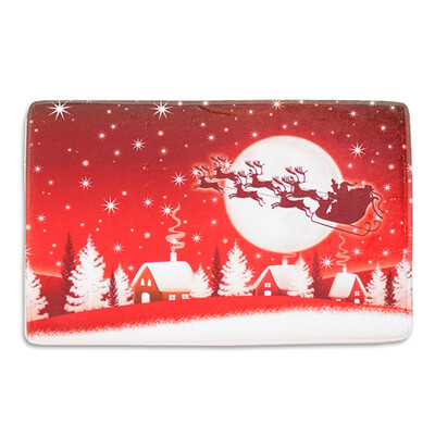 

Gobestart Christmas Floor Entrance Door Bathroom Mat Indoor Bathtub Carpet Doormats Decor
