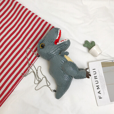 

Cartoon cute little dinosaur chain bag fashion cute messenger Messenger bag 2019 new casual personality wild shoulder bag