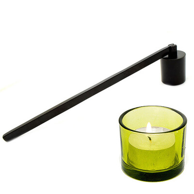 

〖Follure〗Candle Wick Tool Oil Lamp Stainless Steel Dipper Extinguish Trimmer Cutter BK