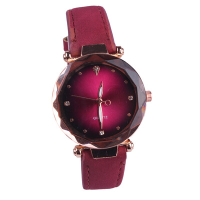 

Ladies belt watch vibrato with the trend of fashion gradient watch