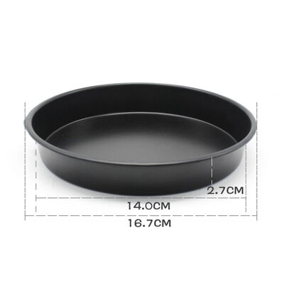 

Carbon Steel Non-Stick Pizza Pan Oven Baking Trays Mold Microwave Cake Dish Mould Plate Kitchen Chicken Tools