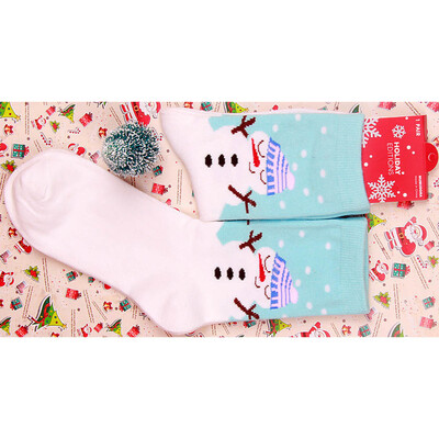 

Hot Sale Women And Men Christmas Cotton Sock Cartoon Animal Paradise Thick Cute Comfortable Stripe Short Ankle Wholesale