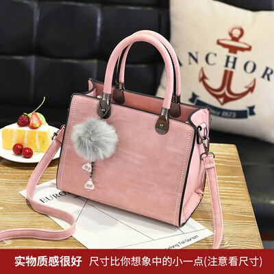 

Womens Bag Fashion Retro Simple Hand-held Texture Single Shoulder Maomao Ms ins Overheated Slant Bag