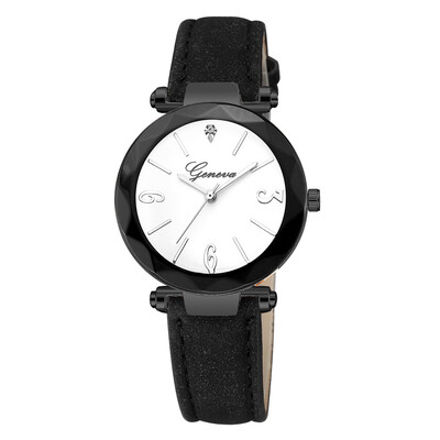 

Top Brand Rose Gold Luxury High Quality Casual Geneva Leather Strap Women Watches Bracelet Ladies Clock Hour Quartz Watch 233