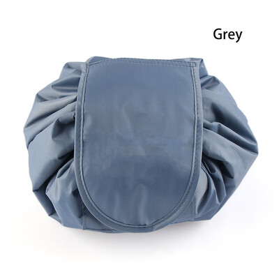 

2018 Women Fashion Travel Waterproof Lazy Makeup Bag Organizer Drawstring Cosmetic Bag Toiletry Case Wash Foldable Makeup Pouch