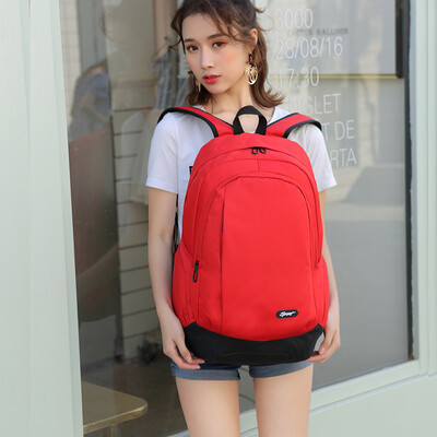 

ins womens Korean high school fashion backpack womens shoulders large-capacity travel bag men