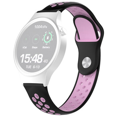

〖Follure〗Sports Soft Silicone Hole Wristband Wrist Strap For Fossil Gen 4 Q Venture HR