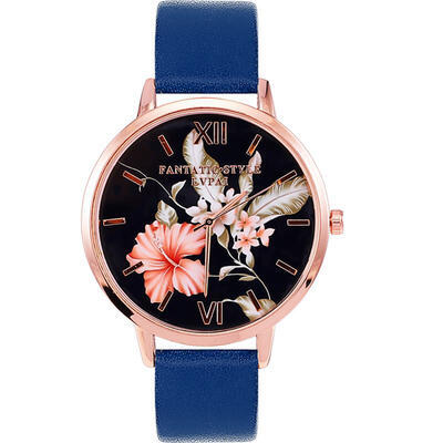 

2019 Women Fashion Black Leather Strap Analog Quartz Watch Ladies Luxury Dress Watches For Women Jewelry Gift