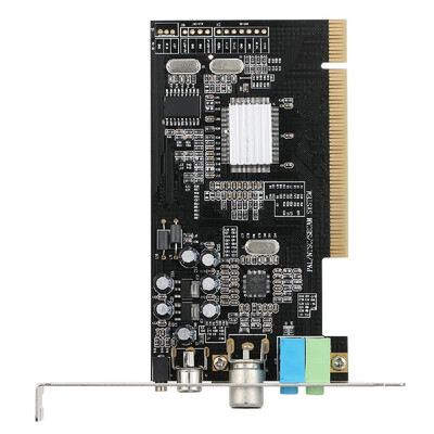 

PCI Internal TV Tuner Card MPEG Video DVR Capture Recorder PAL BG PAL I NTSC SECAM PC PCI Multimedia Card Remote