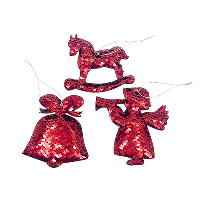 

Siaonvr Christmas Exquisite Premium Wooden Pendant Hanging Decoration