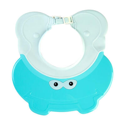 

Elastic Shampoo Cap Baby Shower Caps Adjustable Bath Wash Hair Shield Hat