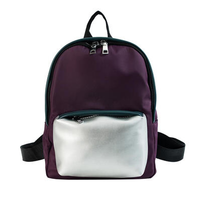 

Fashion Girls Backpack Preppy Style Schoolbags Splicing Color Shoulder Bag
