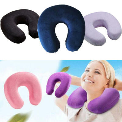 

Soft Memory Foam U Shaped Travel Neck Head Support Pillow 5Colors