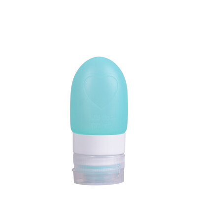 

Refillable Travel Bottles Silicone Squeezable Tube Sets Cosmetic Toiletry Containers for Shampoo Lotion Soap White  37ml