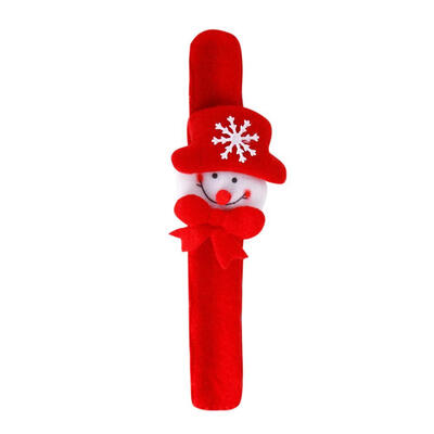

Christmas Unisex Patted Luminous Bracelet Slap Circle Christmas Party Gift