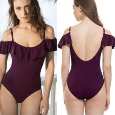 

Sexy Women One Piece Bathing Monokini Push Up Padded Bikini Swimsuit Swimwear