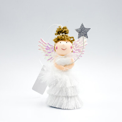 

Tailored Angel Girl Doll Cute Christmas Tree Ornaments Holiday Decoration