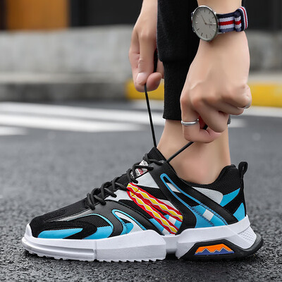 

Fashion ins mesh face old man shoes running sports tide shoes breathable wild travel trend