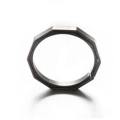 

2019 Key Ring Portable Fit Titanium Alloy Anti-rust Wear Resistant New Stock