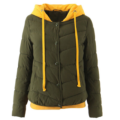 

Toponeto Women Winter Warm Hooded Thick Warm Slim Jacket Overcoat Outcoat Coat