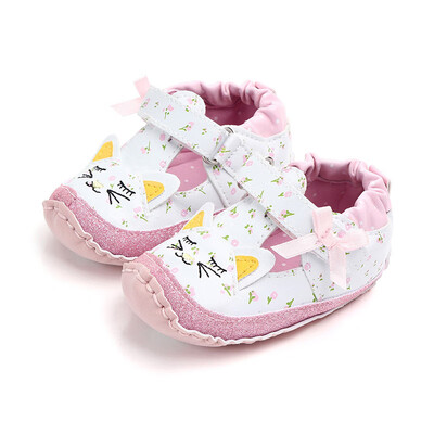 

Spring Autumn Baby Shoes Bottom Newborn Girls Anti-Slip First Walkers Soft Bottom Non-slip Toddler Shoes 0-1T