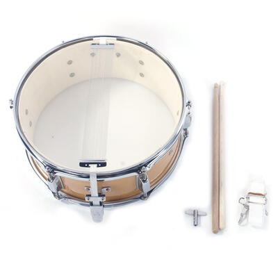 

Ktaxon 14x55in Professional Snare Drum w Drum Sticks Drum Key Strap - Burlywood