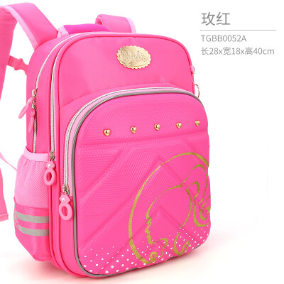 

Barbie school bag schoolgirl new 1-4 grade children backpack ridge cute girl fashion backpack TGBB0052A pink code