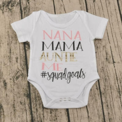 

Summer 2018 Newborn Baby Boy Girl Romper Babygrows Cotton Onesie Clothes Outfit