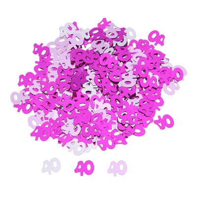 

600pcsBag 3040 Age Number Sequins Birthday Confetti Party Wedding Decor