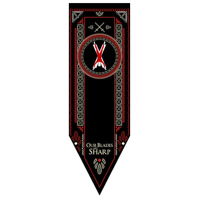 

Game of Thrones House Sigil Tournament Banner 63 inch20inch