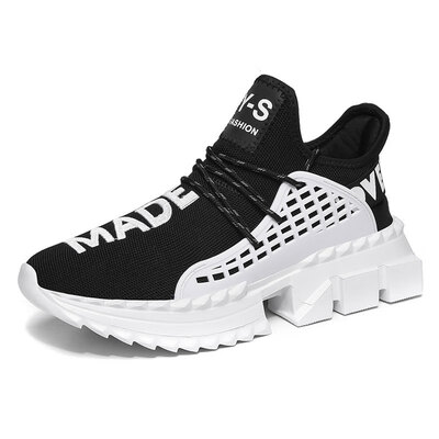 

2019 male autumn new casual mesh mens shoes breathable mesh casual sports running shoes large size foreign trade
