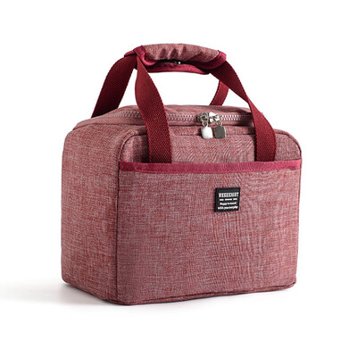 

Insulated Lunch Bags for Women Men Reusable Lunch Box Durable Oxford Thermal Snacks Organizer