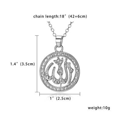 

2PCSet Personality Religious Totem Necklace & Pendants Hollow Letter Stitching Best Friends Lovers Necklace Ladies Birthday Gif