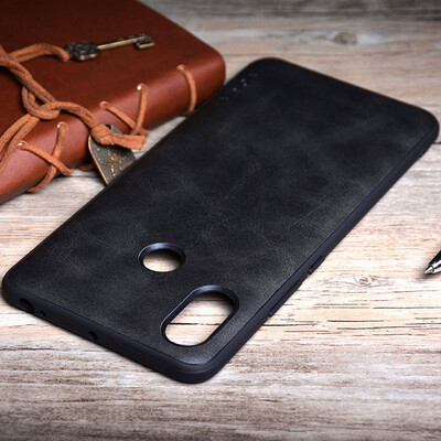 

for Xiaomi Mi Max 3 case Luxury Vintage leather cover phone cases for xiaomi mi max 3 funda coque capa Business Vintage style