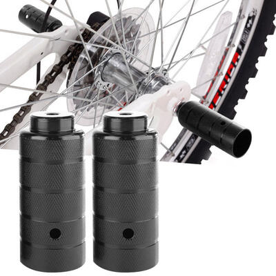 

Greensen 1 Pair Bicycle Foot Stand Pegs Steel Bike Accessory BMX Axle Peg