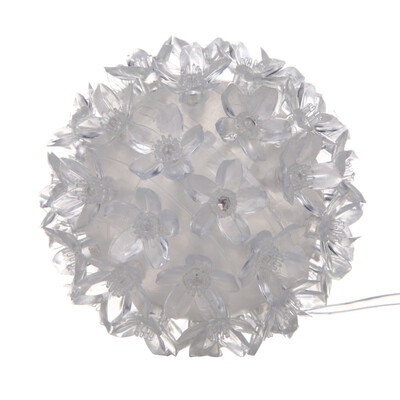 

50 LED RGB Flower Colorful Ball Fairy Light Flash Lamp Christmas Decoration
