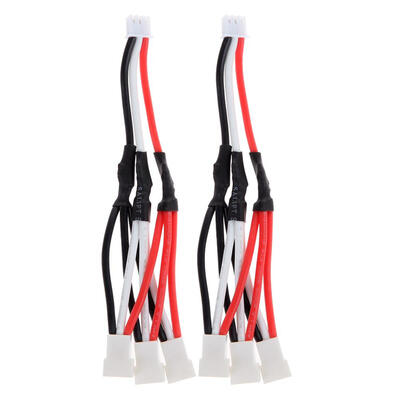 

2PCS Fast Charging 74V 3 in 1 Converting Cables for Syma X8C X8W MJX X101